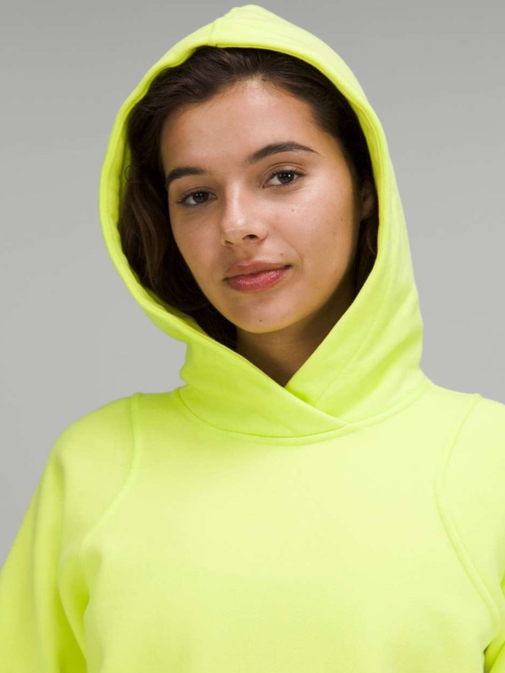 Lululemon Scuba Loungeful Cropped Hooded Long Sleeve Sweater Jacket Cozy - Picture 3 of 6